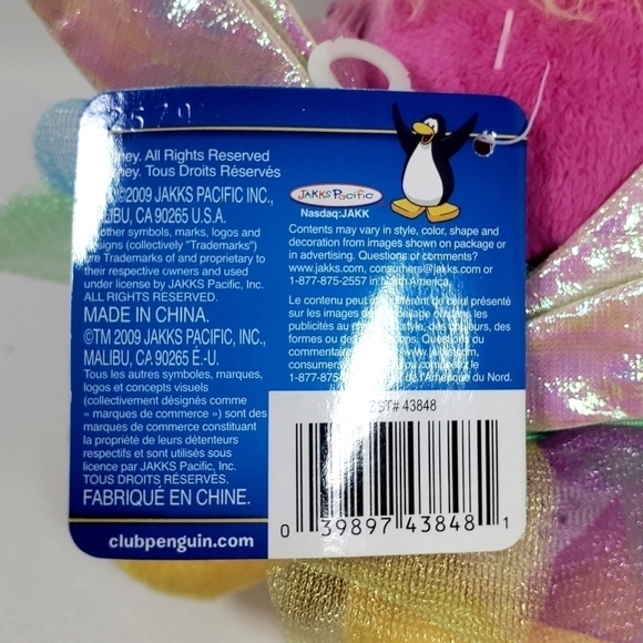 DISNEY Club Penguin Faery Fee Fairy Character Series 4 Jakks Pacific - Picture 6 of 6